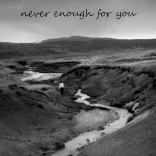 Never Enough For You
