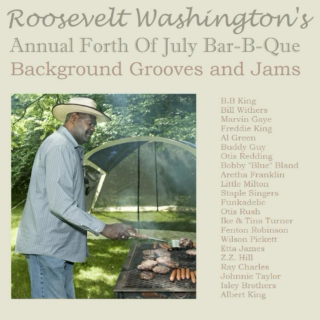 Roosevelt Washington's Annual Forth of July Bar-B-Que Background Grooves and Jams