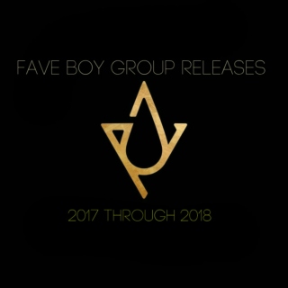 Favorite Boy Group Release '17-'18