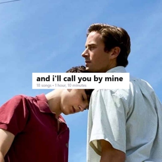 and i'll call you by mine