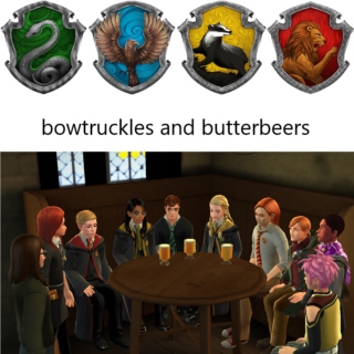 bowtruckles and butterbeers