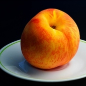 avante-garde peach