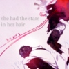 she had the stars in her hair
