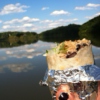 a beautiful day and a burrito in your hand.