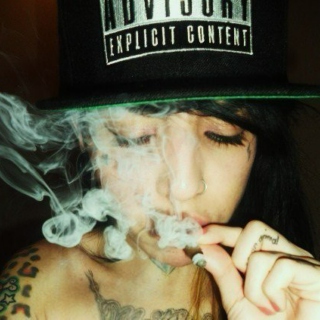 Smoking,chilling and Hip Hop.