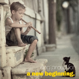 sing proud for a new beginning.