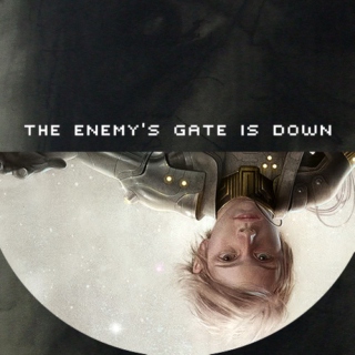 the enemy's gate is down