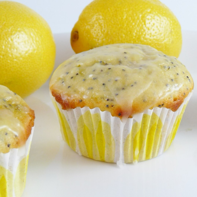Lemon Poppyseed Funky Muffins