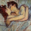 In Bed The Kiss