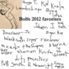 Bob's 2012 favorites
