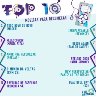 Top 10 - Músicas pra Recomeçar