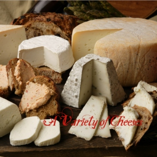 A Variety of Cheeses