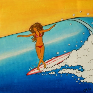 Surf's Up Bra