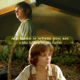 my home is where you are; bilbo & frodo baggins
