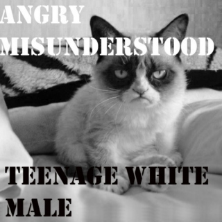 angry misunderstood teenage white male