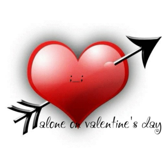 alone on valentine's day ;_;