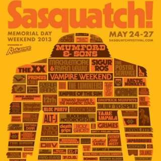 Sasquatch Music Festival 2013