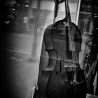 Overtones of cello
