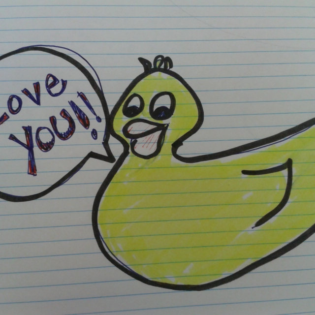 I, ducking love you.