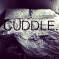 Sleep and cuddle with me.
