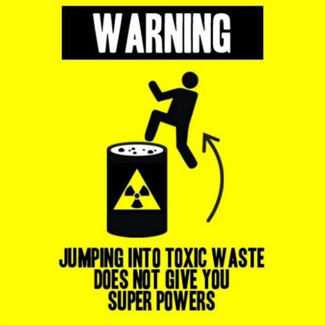 Jumping Into Toxic Waste Mix
