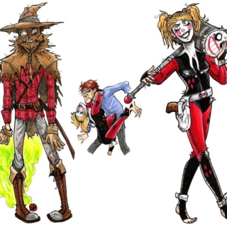 The Harlequin and the Scarecrow