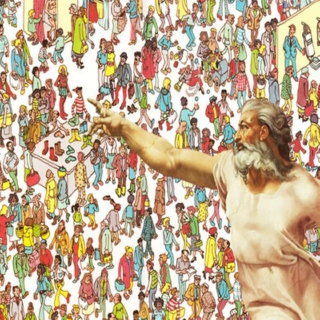 God knows where Waldo is