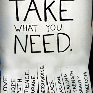 Take What you Need