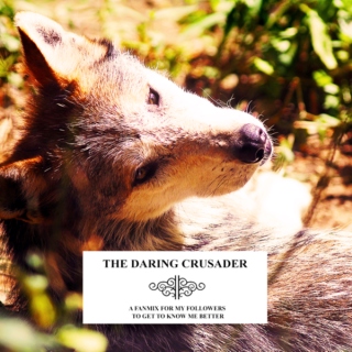 The Daring Crusader: a fanmix for my followers to get to know me better