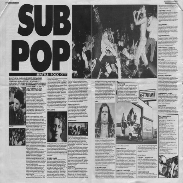 Sub Pop Records: The Grunge Era