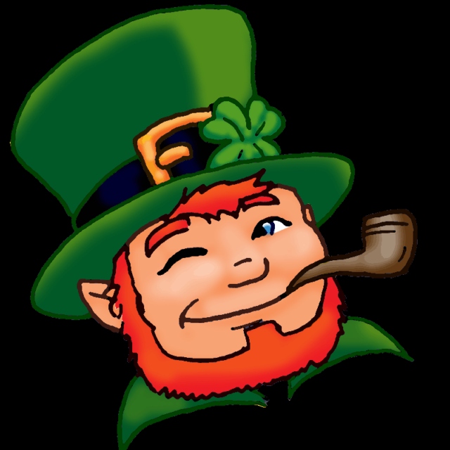 Laughing Leprechauns, drunk off their asses