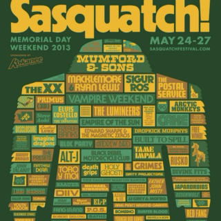 40 Reasons To Get Excited for Sasquatch 2013