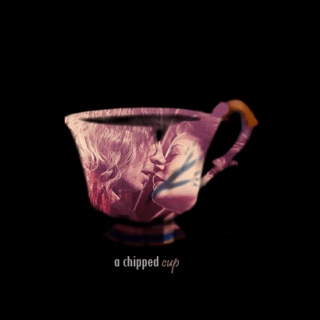 A chipped cup