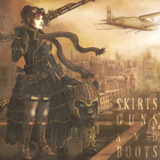 skirts, guns, and boots