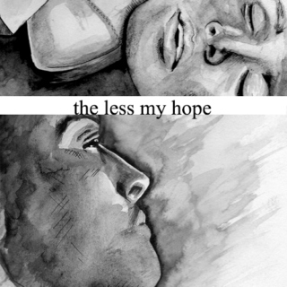 the less my hope
