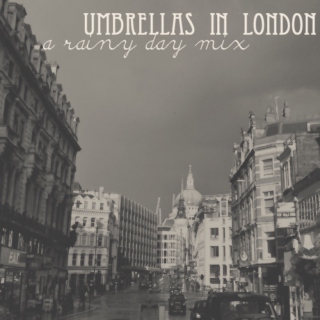 umbrellas in london