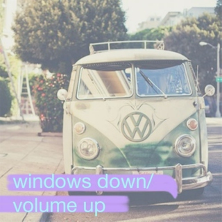Windows Down/Volume Up