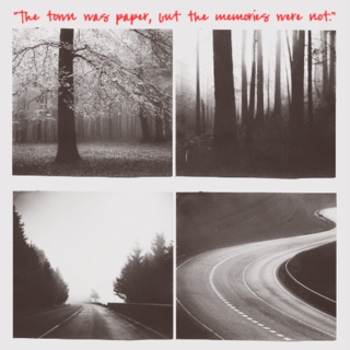 "The town was paper, but the memories were not."