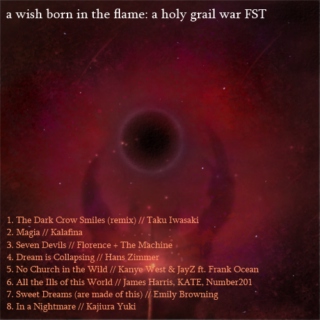 A wish born in the flame: A Holy Grail War FST