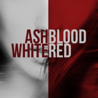 ash white / blood red