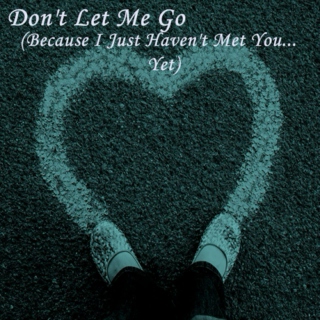 Don't Let Me Go (Because I Just Haven't Met You... Yet)