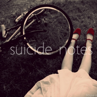 suicide notes