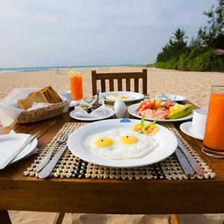 Breakfast on the Beach