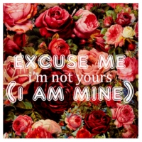 excuse me, i'm not yours ( i am mine )