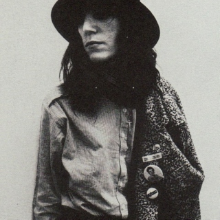 You're the Robert Mapplethorpe to my Patti Smith.