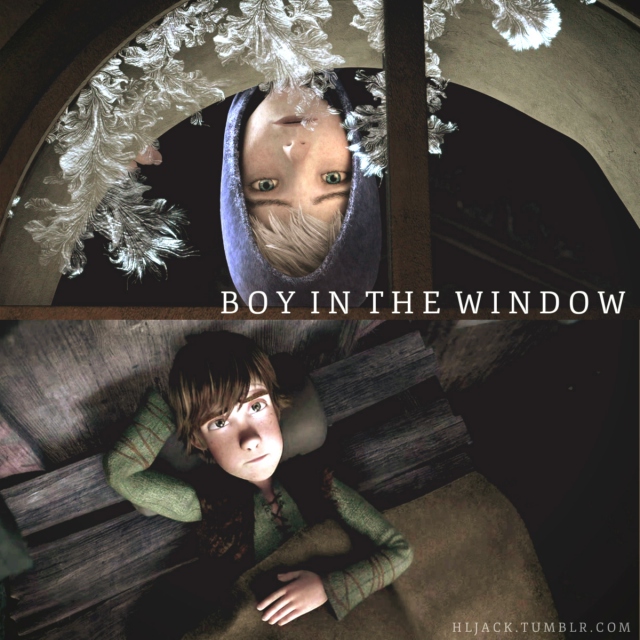 boy in the window