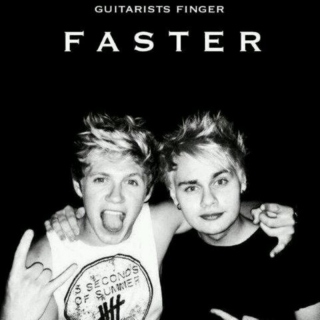 guitarists finger faster