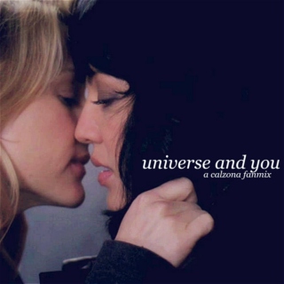 universe & you (a calzona fanmix).