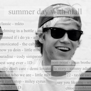 ☼ summer day with niall ☼