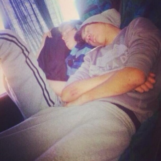 Lazy day with Calum
